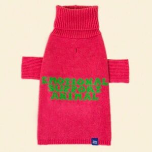 Little Beast Pink Dog Sweater szSmall